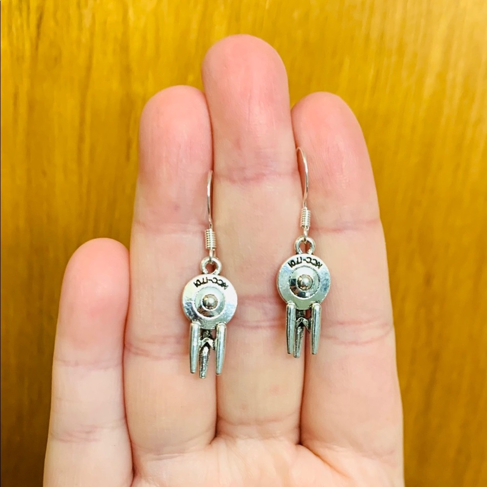 Star Trek USS Enterprise earrings New